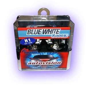 Pehlivan Stop Auto Vision H1 Blue White 8000K